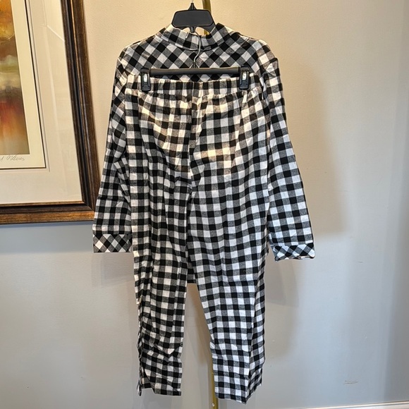Aibrou buffalo plaid pajama set NWT L - Picture 5 of 13